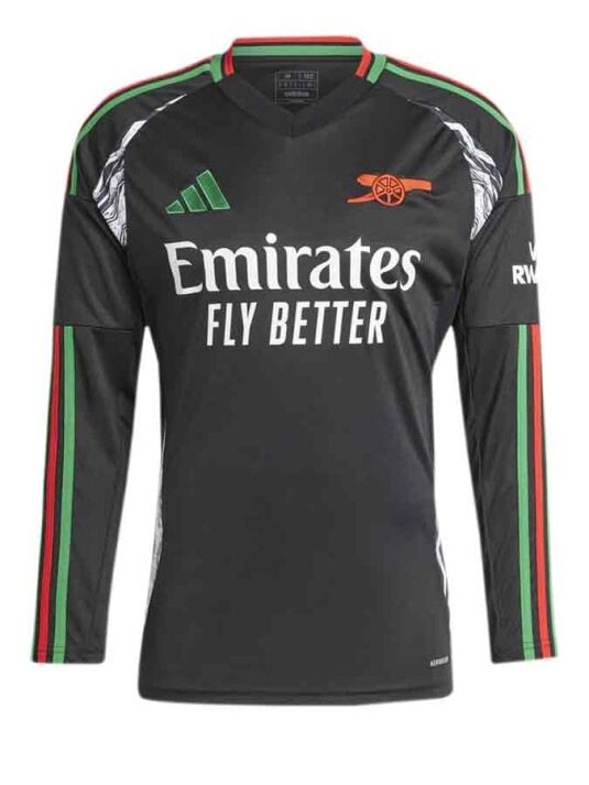 Arsenal-Away-Jersey-Long-Sleeves-24-25-Season
