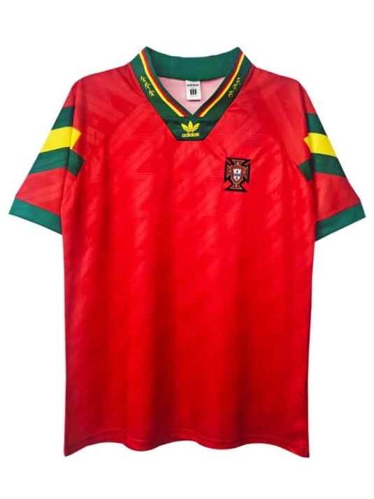 Portugal-Home-Retro-Jersey-1992-Season