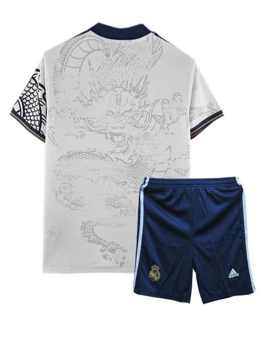 Real-Madrid-Dragon-Edition-White-Jersey-And-Shorts-23-24-Season-Back Real-Madrid-Dragon-Edition-White-Jersey-And-Shorts-23-24-Season-Back