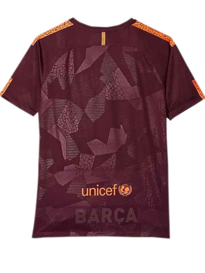 Barcelona-Third-Retro-Jersey-17-18-Season-Back Barcelona-Third-Retro-Jersey-17-18-Season-Back