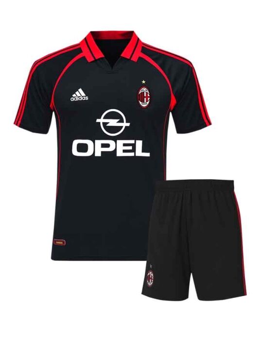 AC-Milan-Third-2000-20001-Retro-Jersey-With-Shorts