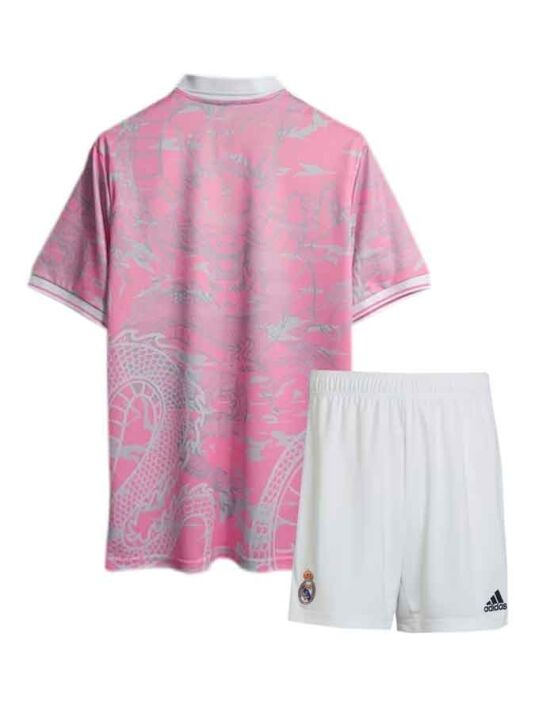 Real-Madrid-Pink-Dragon-Jersey-And-Shorts-23-24-Season-Back Real-Madrid-Pink-Dragon-Jersey-And-Shorts-23-24-Season-Back