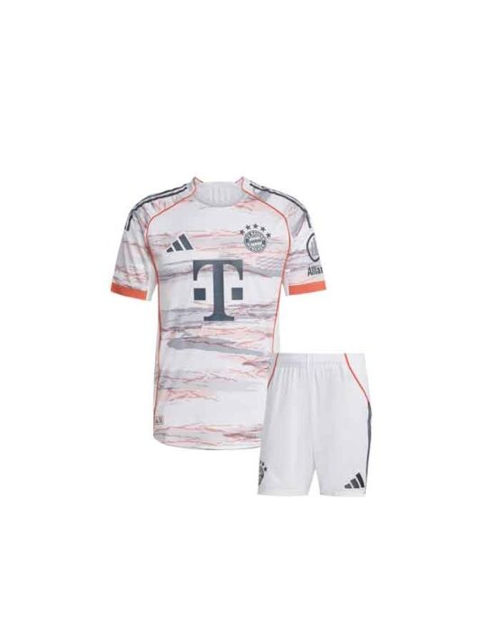 Kids-Bayern-Munich-Away-Jersey-And-Shorts-25-26-Season Kids-Bayern-Munich-Away-Jersey-And-Shorts-25-26-Season