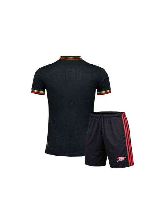 Kids-Arsenal-Black-Special-Edition-Jersey-With-Shorts-25-26-Season-Back Kids-Arsenal-Black-Special-Edition-Jersey-With-Shorts-25-26-Season-Back
