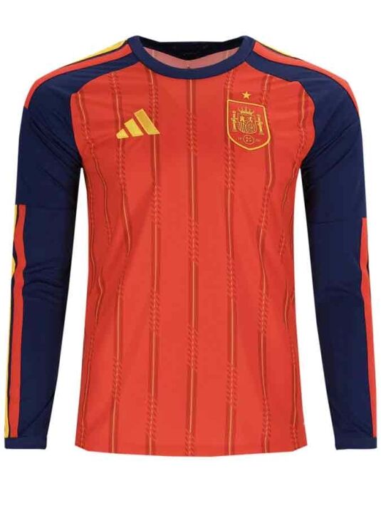Spain-Home-Jersey-2026-World-Cup-Long-Sleeves Spain-Home-Jersey-2026-World-Cup-Long-Sleeves