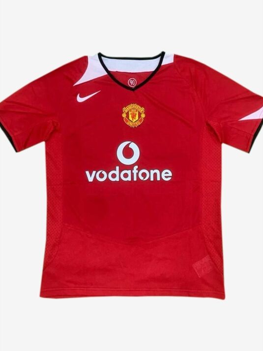 Manchester United Home Retro Jersey 05-06 Season Manchester United Home Retro Jersey 05-06 Season