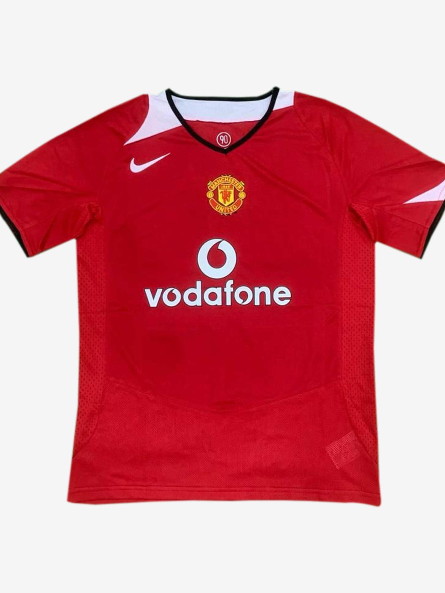 Manchester United Home Retro Jersey 05-06 Season Manchester United Home Retro Jersey 05-06 Season