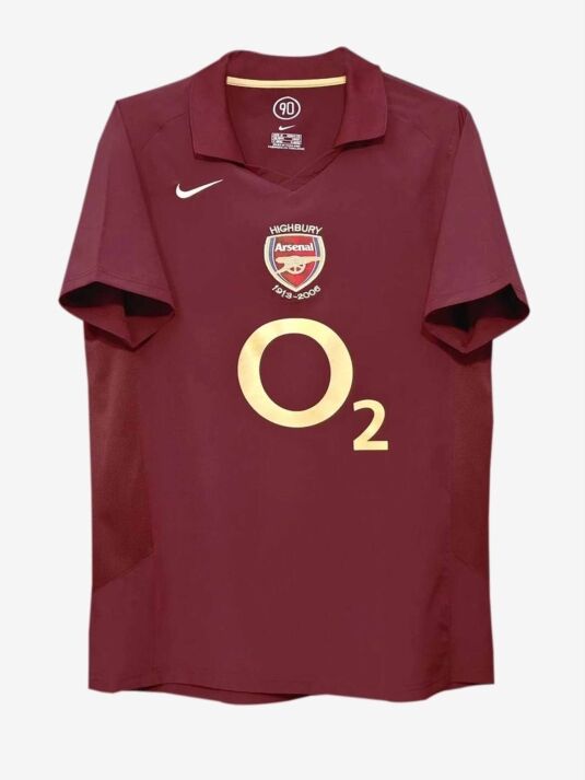 Arsenal-Home-2005-2006-Season-Highbury-Retro-Jersey Arsenal-Home-2005-2006-Season-Highbury-Retro-Jersey