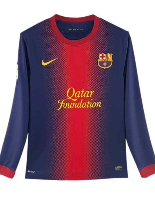 Barcelona-Home-Retro-Jersey-Long-Sleeves-2012-2013-Season Barcelona-Home-Retro-Jersey-Long-Sleeves-2012-2013-Season