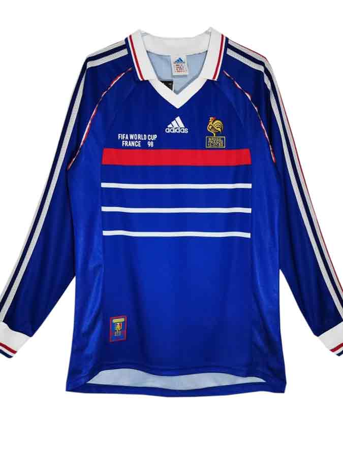 France-Home-Retro-Jersey-1998-Worldcup France-Home-Retro-Jersey-1998-Worldcup