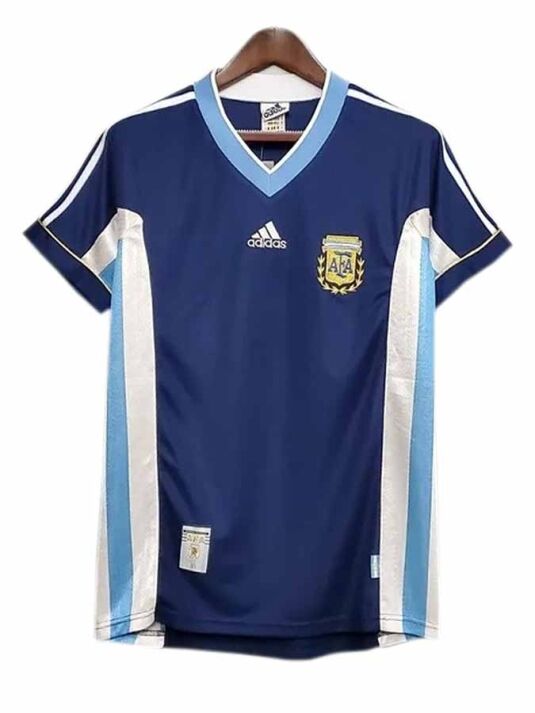 Argentina-Away-Retro-Jersey-1998-Season Argentina-Away-Retro-Jersey-1998-Season