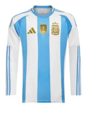 Argentina-Home-Jersey-Long-Sleeves-24-25-Season