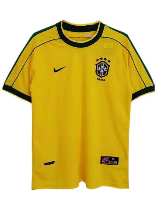 Brazil-Home-Retro-Jersey-1998-Season Brazil-Home-Retro-Jersey-1998-Season