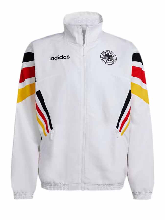Germany-Woven-Track-Jacket-White-24-25-Season Germany-Woven-Track-Jacket-White-24-25-Season