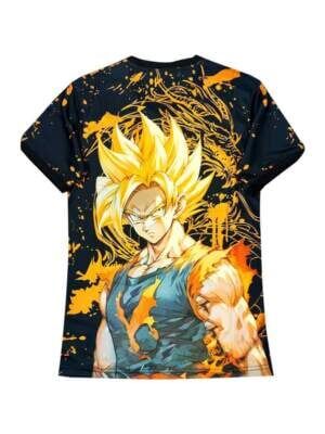 Japan-Dragon-Ball-Z-Goku-Super-Sayan-Jersey-24-25-Season-Back