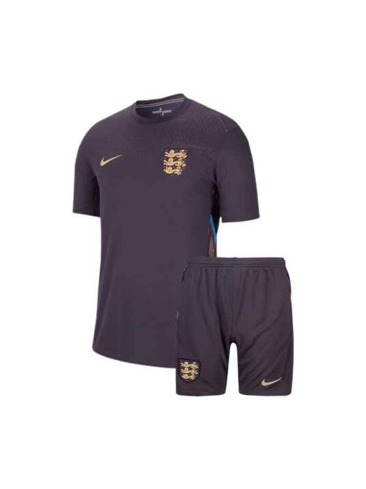 Kids-England-Away-Jersey-And-Shorts-24-25-Season
