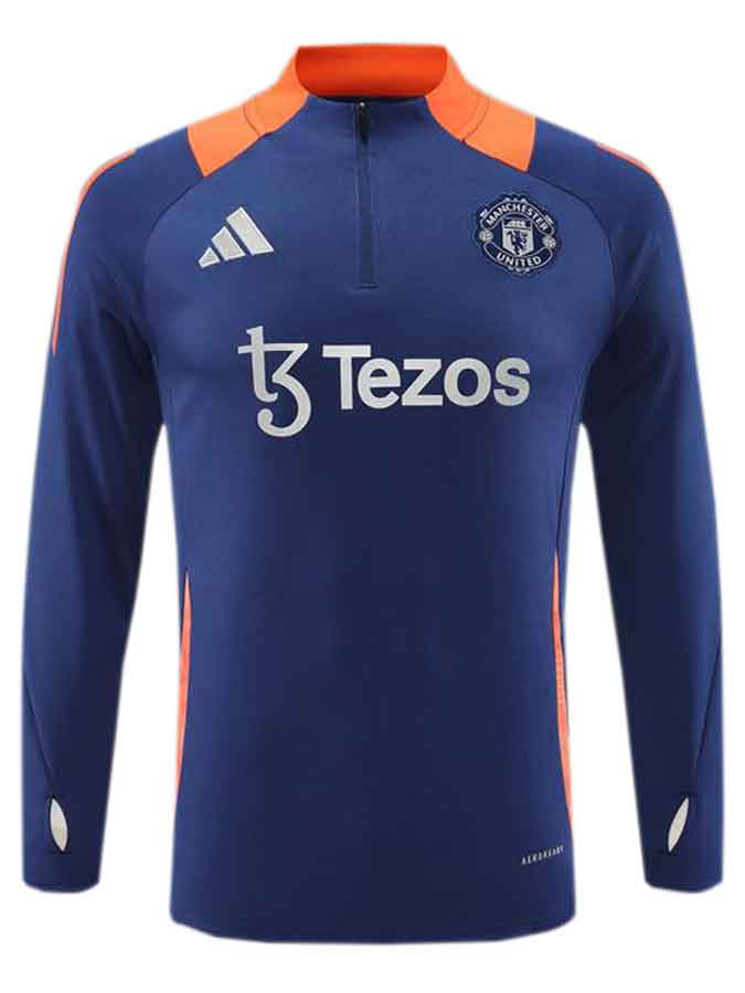 Manchester-United-Blue-Training-Suit-Jacket-24-25-Season Manchester-United-Blue-Training-Suit-Jacket-24-25-Season