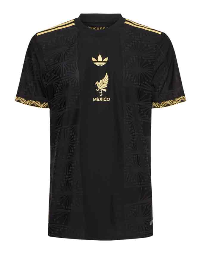 Mexico-Gold-And-Black-Jersey-24-25-Season Mexico-Gold-And-Black-Jersey-24-25-Season