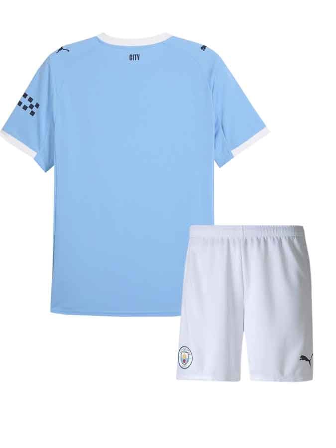 Manchester-City-Home-Jersey-And-Shorts-25-26-Season-Back Manchester-City-Home-Jersey-And-Shorts-25-26-Season-Back