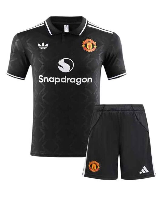 Manchester-United-Black-Special-Edition-Jersey-And-Shorts-25-26-Season Manchester-United-Black-Special-Edition-Jersey-And-Shorts-25-26-Season