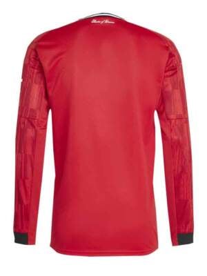 Manchester-United-Home-Jersey-25-26-Season-Premium-Long-Sleeves-Back1