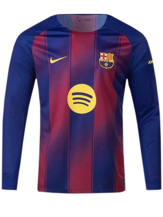 Barcelona-Home-Jersey-25-26-Season-Long-Sleeves Barcelona-Home-Jersey-25-26-Season-Long-Sleeves