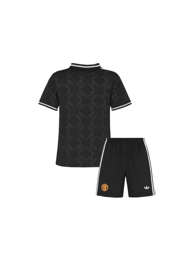 Kids-Manchester-United-Black-Special-Edition-Jersey-And-Shorts-25-26-Season-Back Kids-Manchester-United-Black-Special-Edition-Jersey-And-Shorts-25-26-Season-Back
