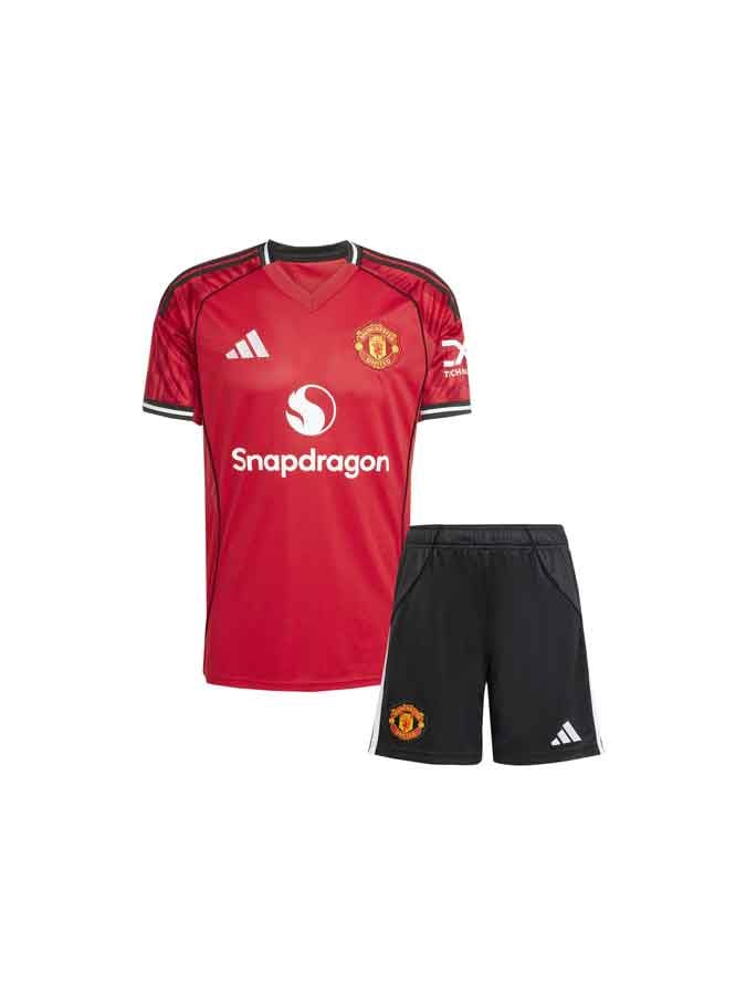 Kids-Manchester-United-Home-Jersey-And-Shorts-25-26-Season Kids-Manchester-United-Home-Jersey-And-Shorts-25-26-Season
