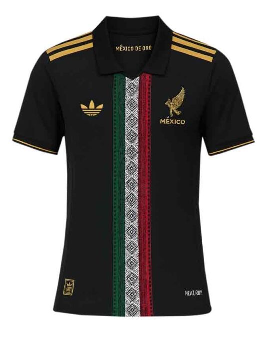 Mexico-De-Oro-Edition-25-26-Season-Black-Jersey Mexico-De-Oro-Edition-25-26-Season-Black-Jersey
