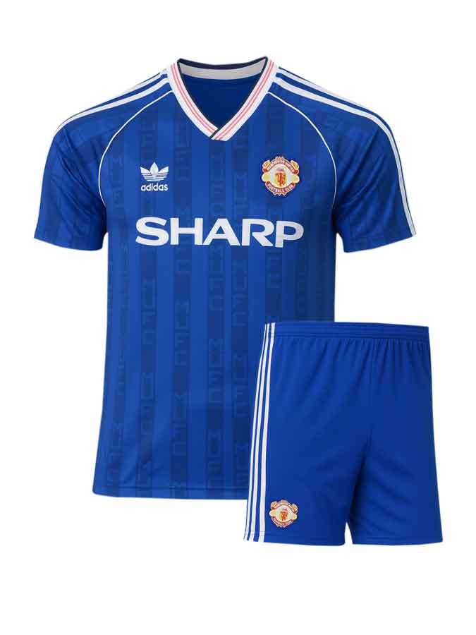 Manchester-United-Third-Retro-Jersey-with-Shorts-1988-90-Season Manchester-United-Third-Retro-Jersey-with-Shorts-1988-90-Season