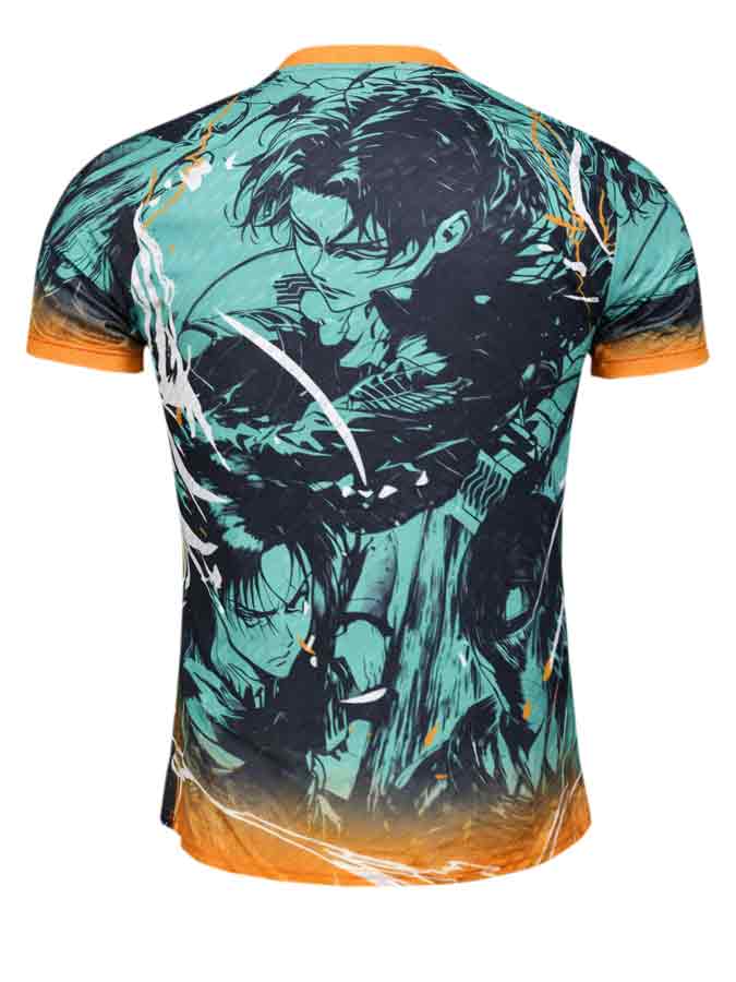 Japan-Attack-on-Titan-Levi-Ackerman-Jersey-25-26-Season-Back Japan-Attack-on-Titan-Levi-Ackerman-Jersey-25-26-Season-Back