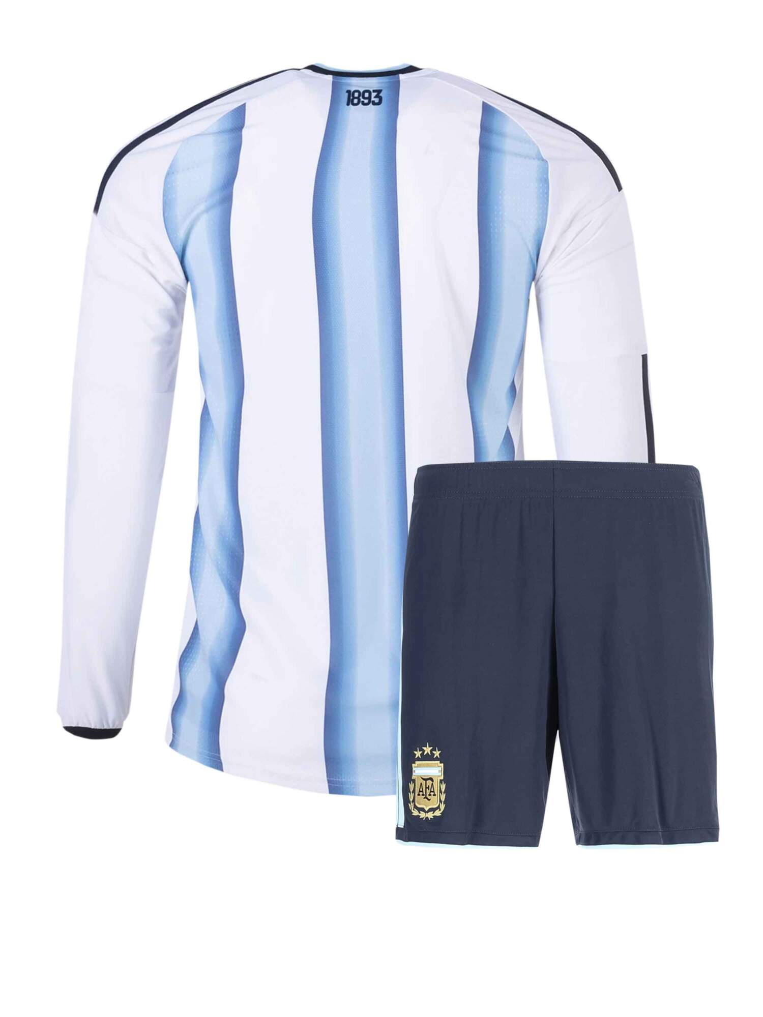 Argentina-Home-Jersey-And-Shorts-Long-Sleeves-World-Cup-2026-Back Argentina-Home-Jersey-And-Shorts-Long-Sleeves-World-Cup-2026-Back
