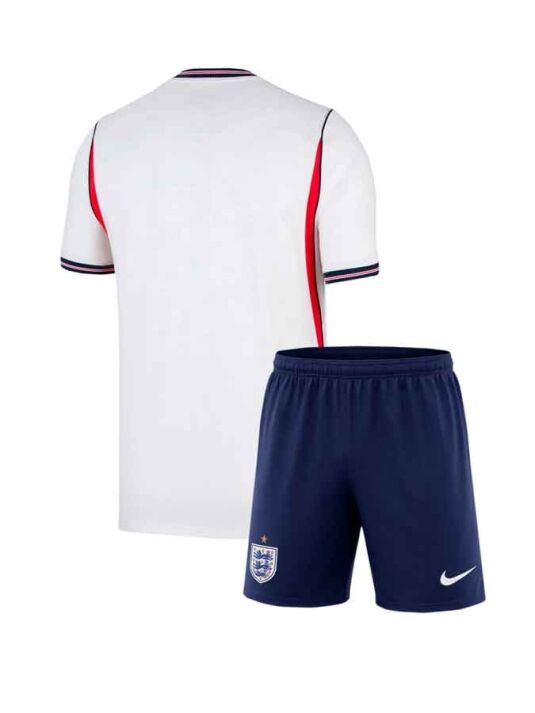 England-Home-Jersey-And-Shorts-World-Cup-2026-Back England-Home-Jersey-And-Shorts-World-Cup-2026-Back