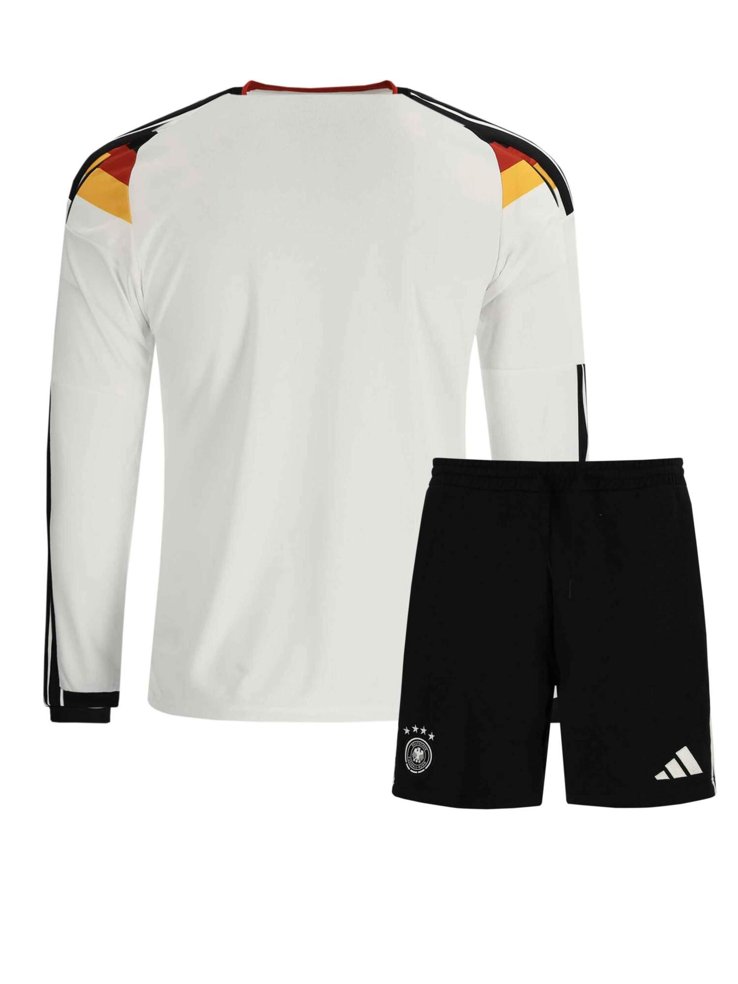 Germany-Home-Jersey-And-Shorts-Long-Sleeves-World-Cup-2026-Back Germany-Home-Jersey-And-Shorts-Long-Sleeves-World-Cup-2026-Back