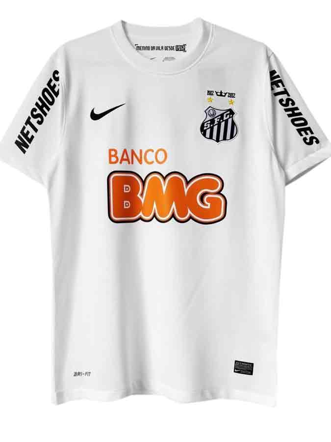 Santos-Home-Retro-Jersey-2011-12-Season Santos-Home-Retro-Jersey-2011-12-Season