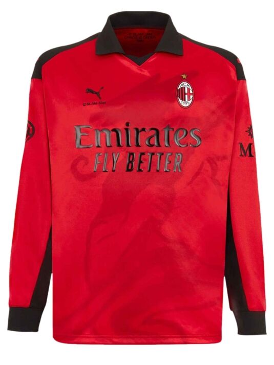 AC-Milan-Slam-Jam-Red-Jersey-25-26-Season AC-Milan-Slam-Jam-Red-Jersey-25-26-Season