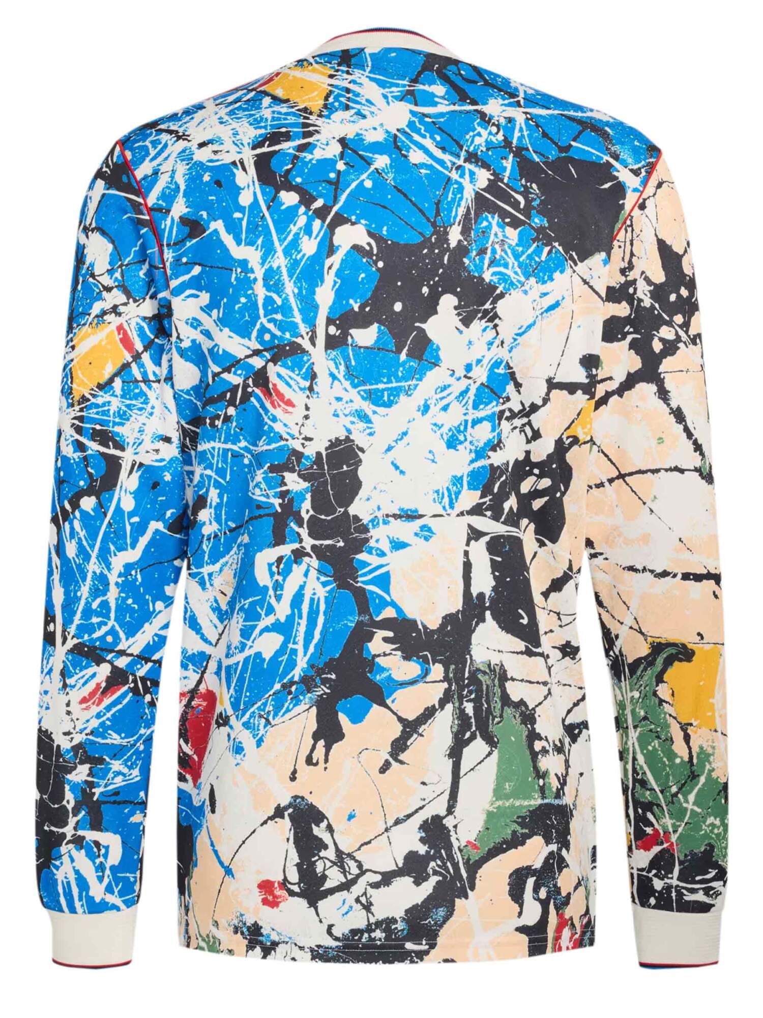 Manchester-United-Stone-Roses-Long-Sleeves-Jersey-25-26-Season-Back Manchester-United-Stone-Roses-Long-Sleeves-Jersey-25-26-Season-Back