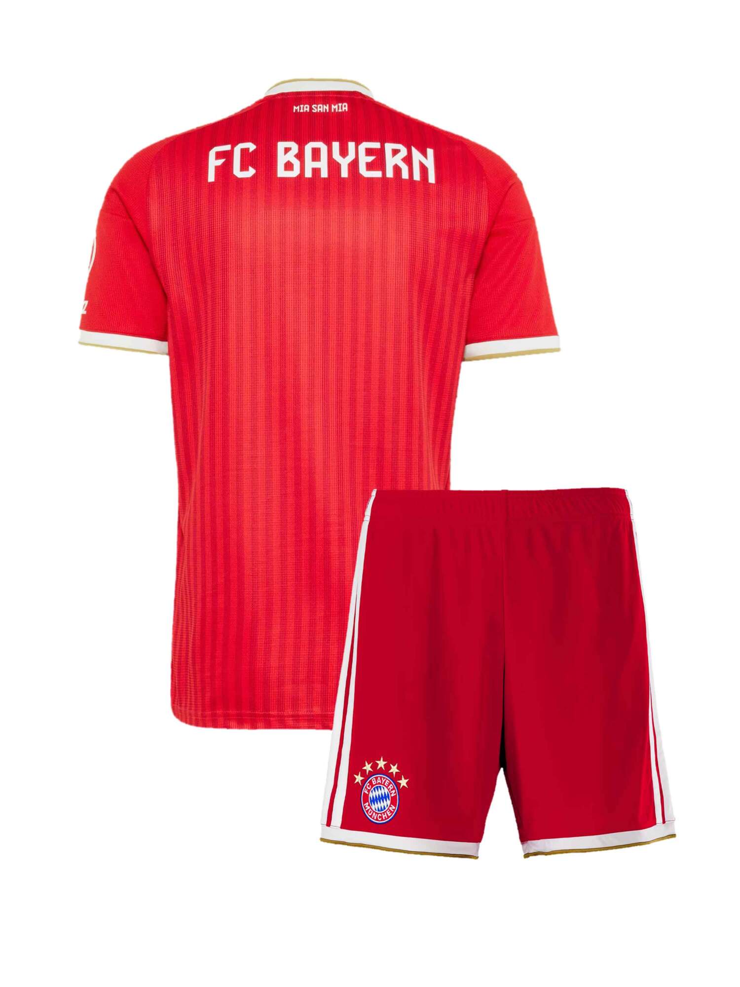 Bayern-Munich-Home-Jersey-And-Shorts-26-27-Season-Back Bayern-Munich-Home-Jersey-And-Shorts-26-27-Season-Back