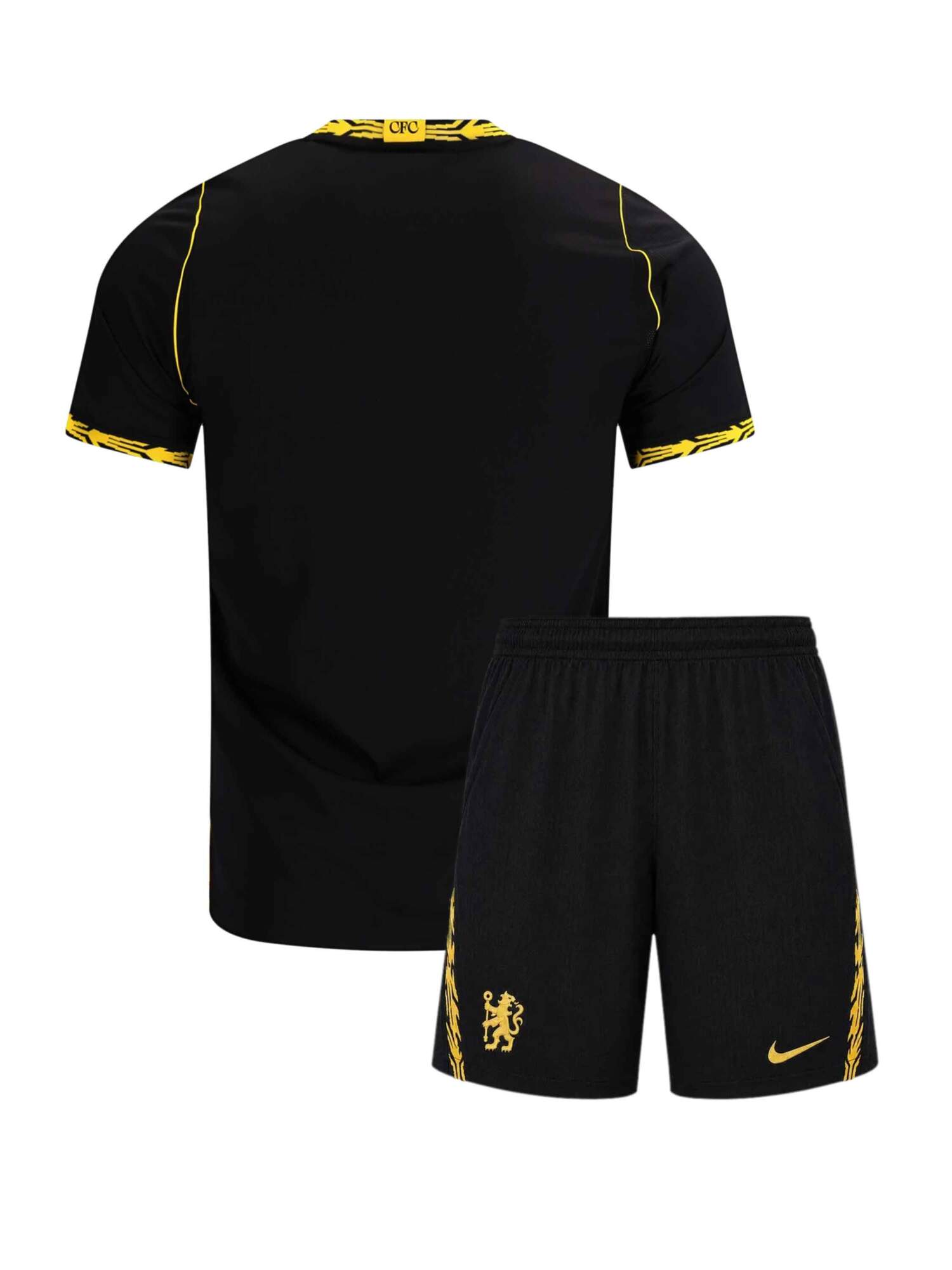 Chelsea-Away-Jersey-And-Shorts-26-27-Season-Back Chelsea-Away-Jersey-And-Shorts-26-27-Season-Back