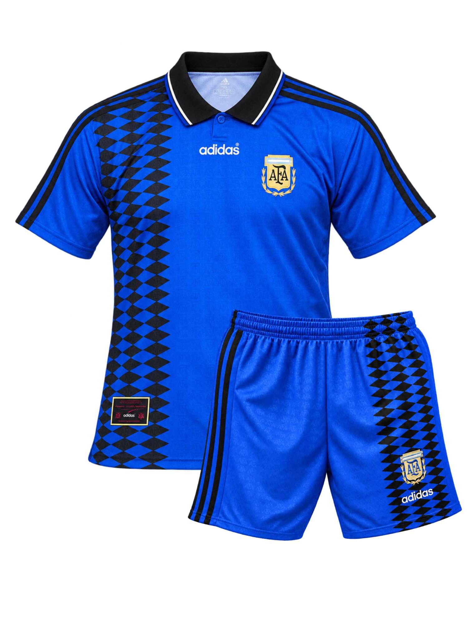 Argentina-Away-Retro-Jersey-with-Shorts-1994-World-Cup Argentina-Away-Retro-Jersey-with-Shorts-1994-World-Cup