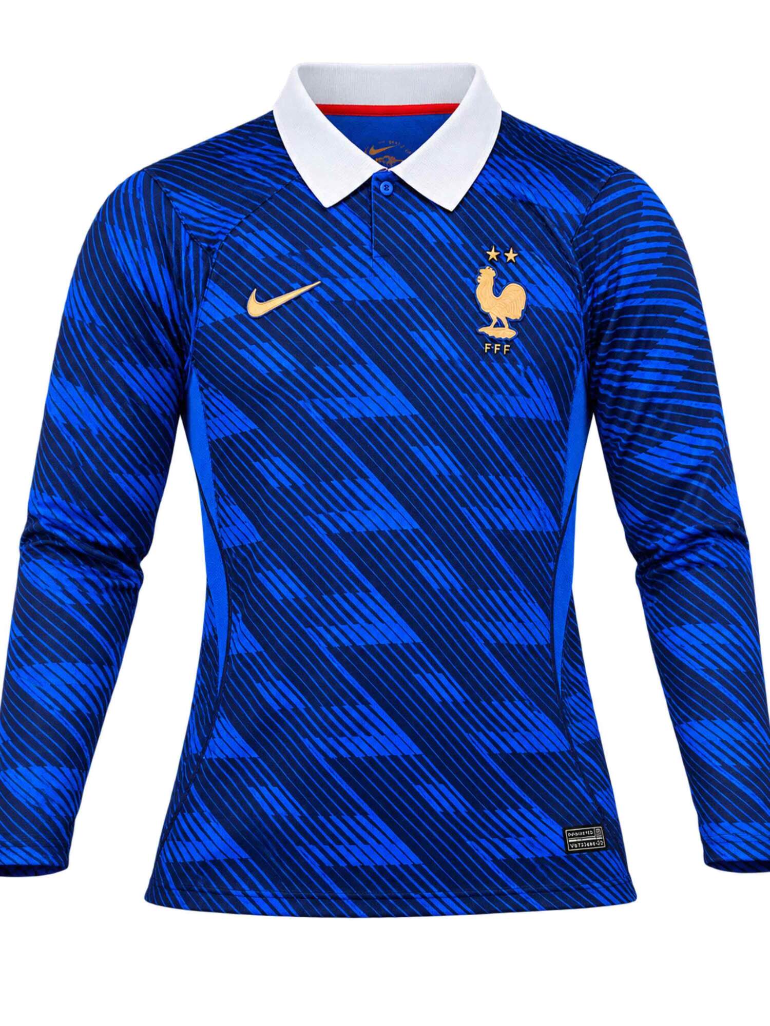 France-long-sleeve-jersey,-invisible-mannequin-shot France-long-sleeve-jersey,-invisible-mannequin-shot