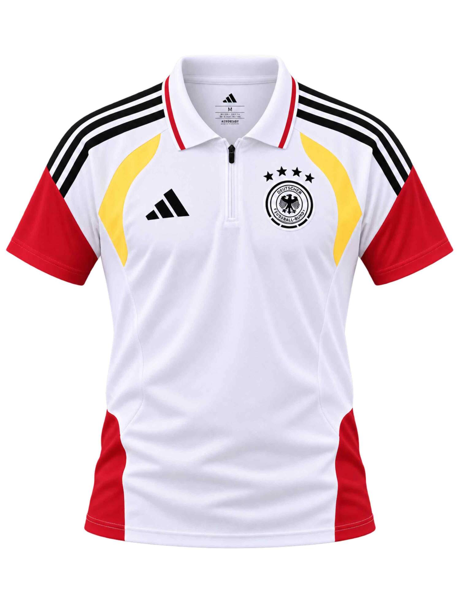 Germany White Tiro Polo T-shirt Jersey 26-27 Season Germany White Tiro Polo T-shirt Jersey 26-27 Season