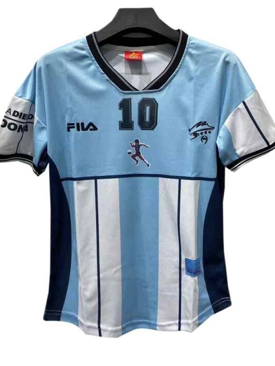 Argentina-Special-Edition-Maradona-Testimonial-Jersey-2001-Season Argentina-Special-Edition-Maradona-Testimonial-Jersey-2001-Season