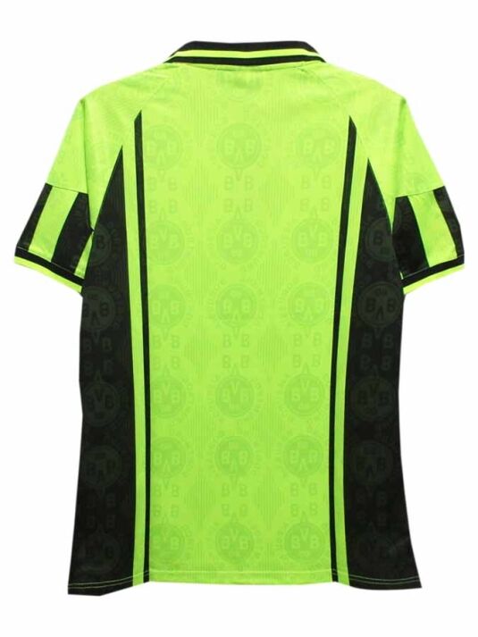 Borussia-Dortmund-Home-Retro-Jersey-1996-1997-Season-Back Borussia-Dortmund-Home-Retro-Jersey-1996-1997-Season-Back