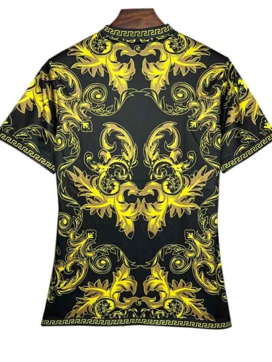 Italy-Versace-Amarilla-Jersey-24-25-Season-Back Italy-Versace-Amarilla-Jersey-24-25-Season-Back