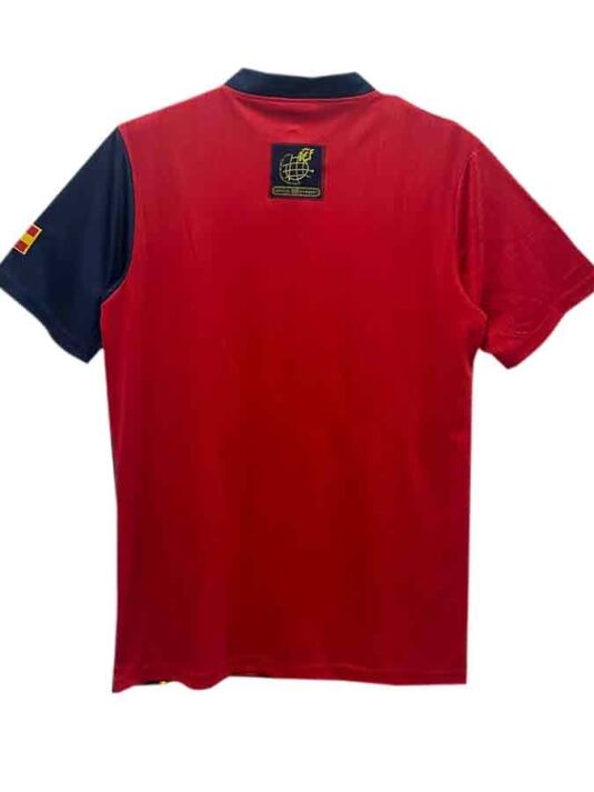 Spain-Home-Retro-Jersey-1996-Season-Back Spain-Home-Retro-Jersey-1996-Season-Back