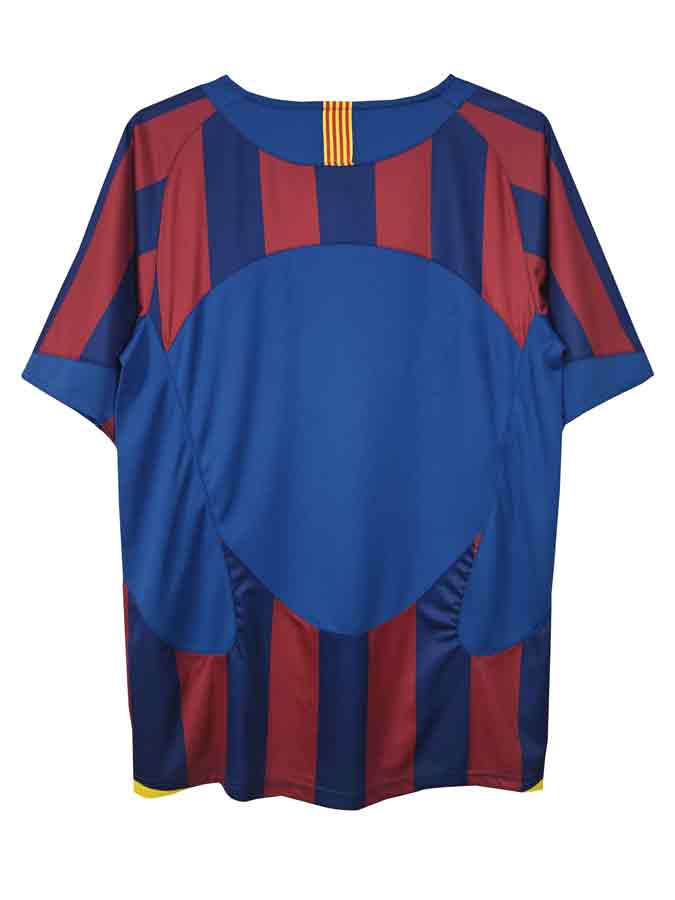 Barcelona-Home-Retro-Jersey-05-06-Season-Back Barcelona-Home-Retro-Jersey-05-06-Season-Back