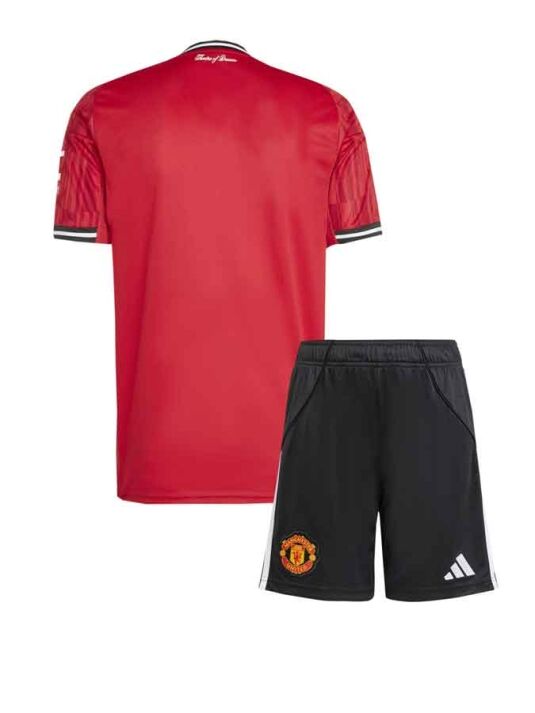 Manchester-United-Home-Jersey-And-Shorts-25-26-Season-Back Manchester-United-Home-Jersey-And-Shorts-25-26-Season-Back