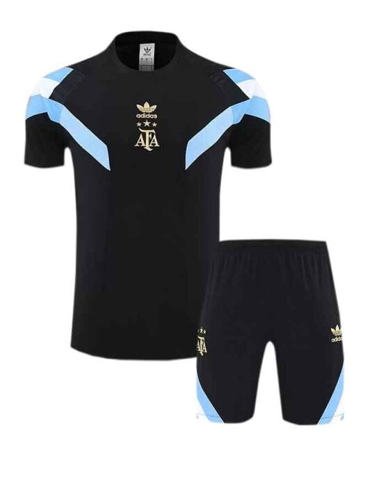 Argentina-Training-Black-Jersey-and-Shorts-25-26-Season