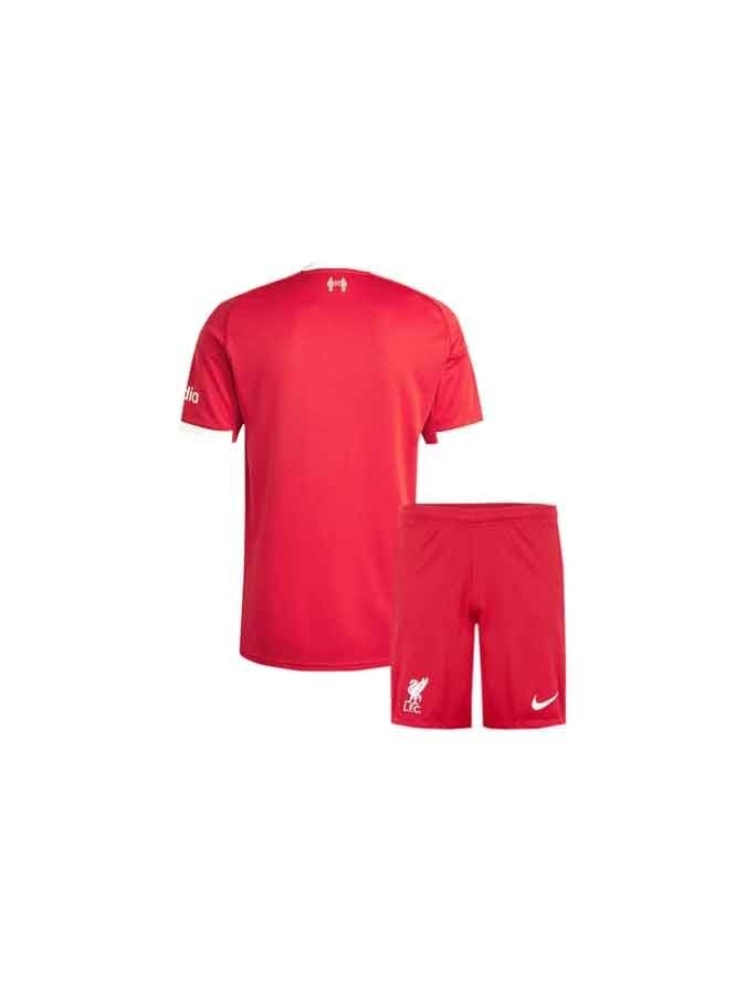 Kids-Liverpool-Home-Jersey-And-Shorts-25-26-Season-Back Kids-Liverpool-Home-Jersey-And-Shorts-25-26-Season-Back